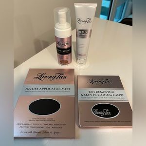 Unopened Loving Tan 2HR Express Dark Bundle